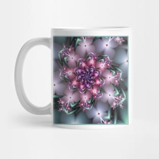 Pretty flower fractal Mug